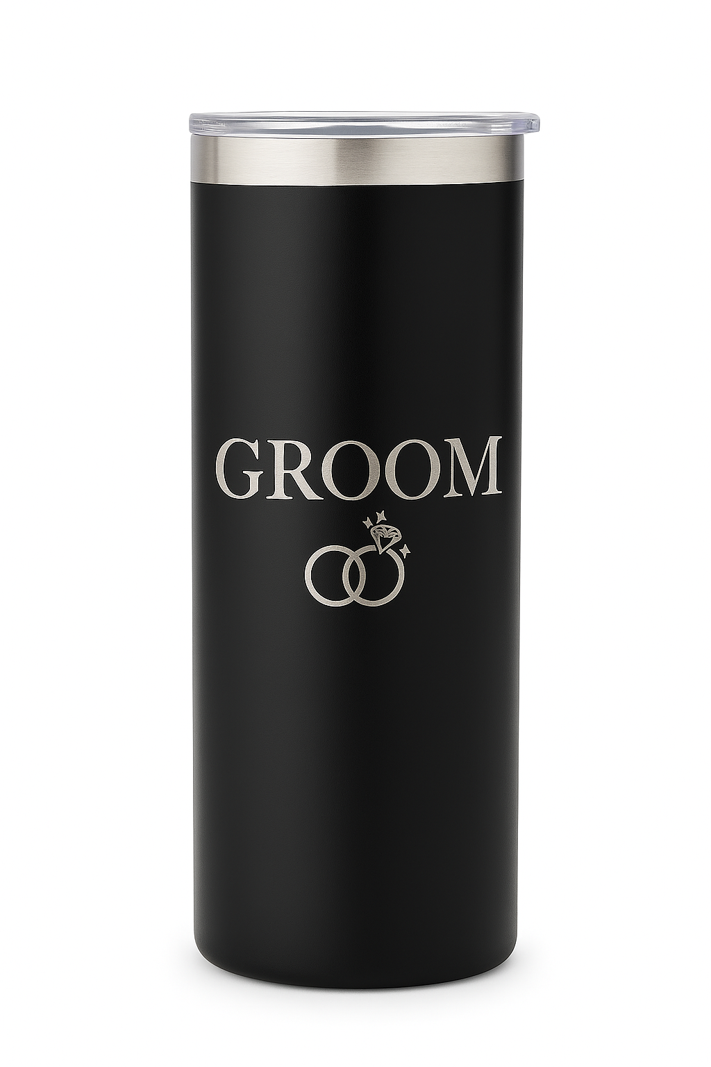 ‘Groom’ Engraved Bottle