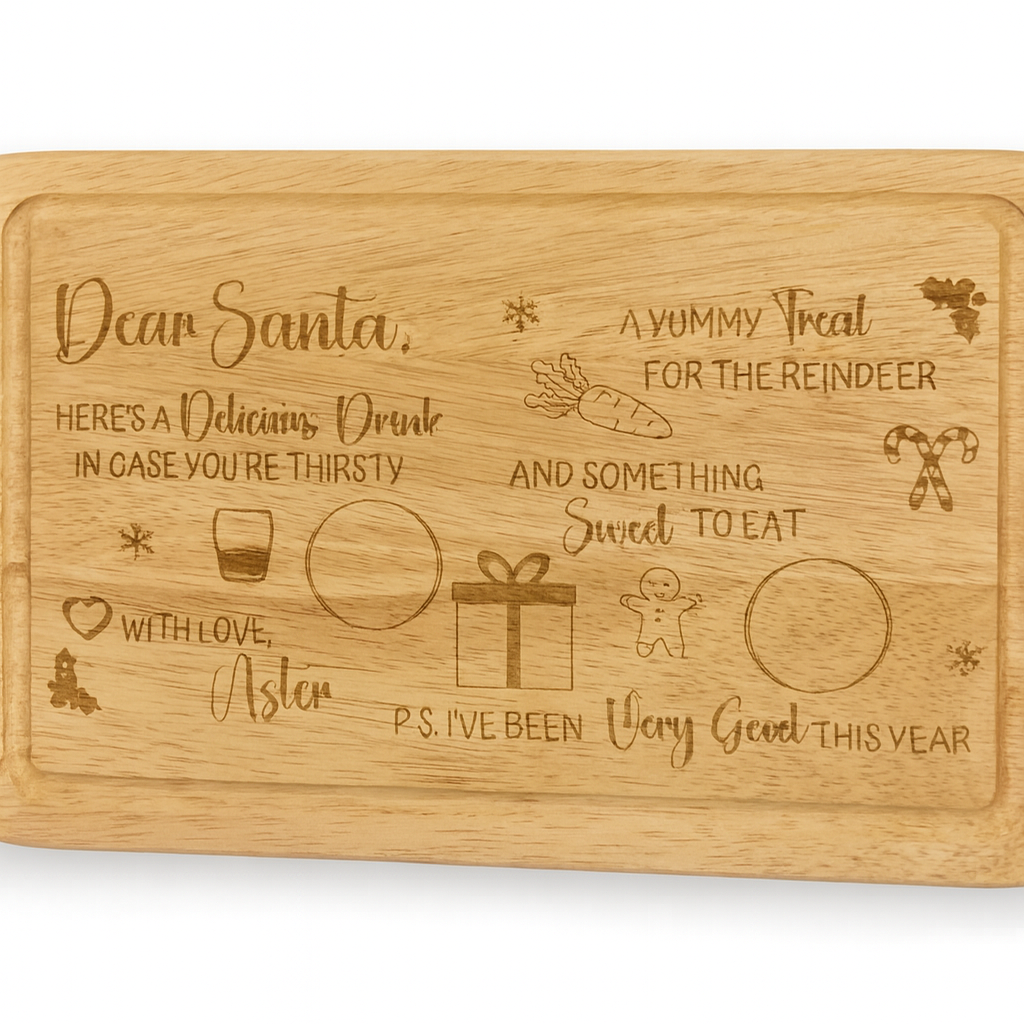 Personalized Santa Board