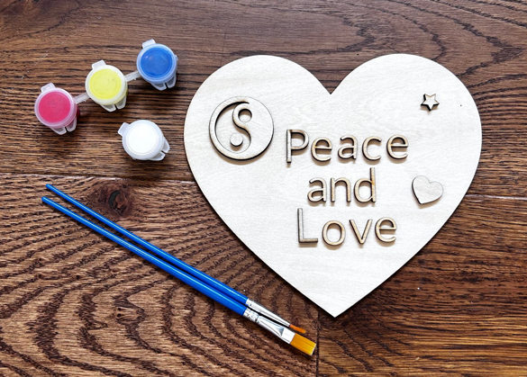 Peace and Love Craft Kit