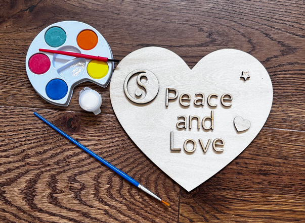 Peace and Love Craft Kit