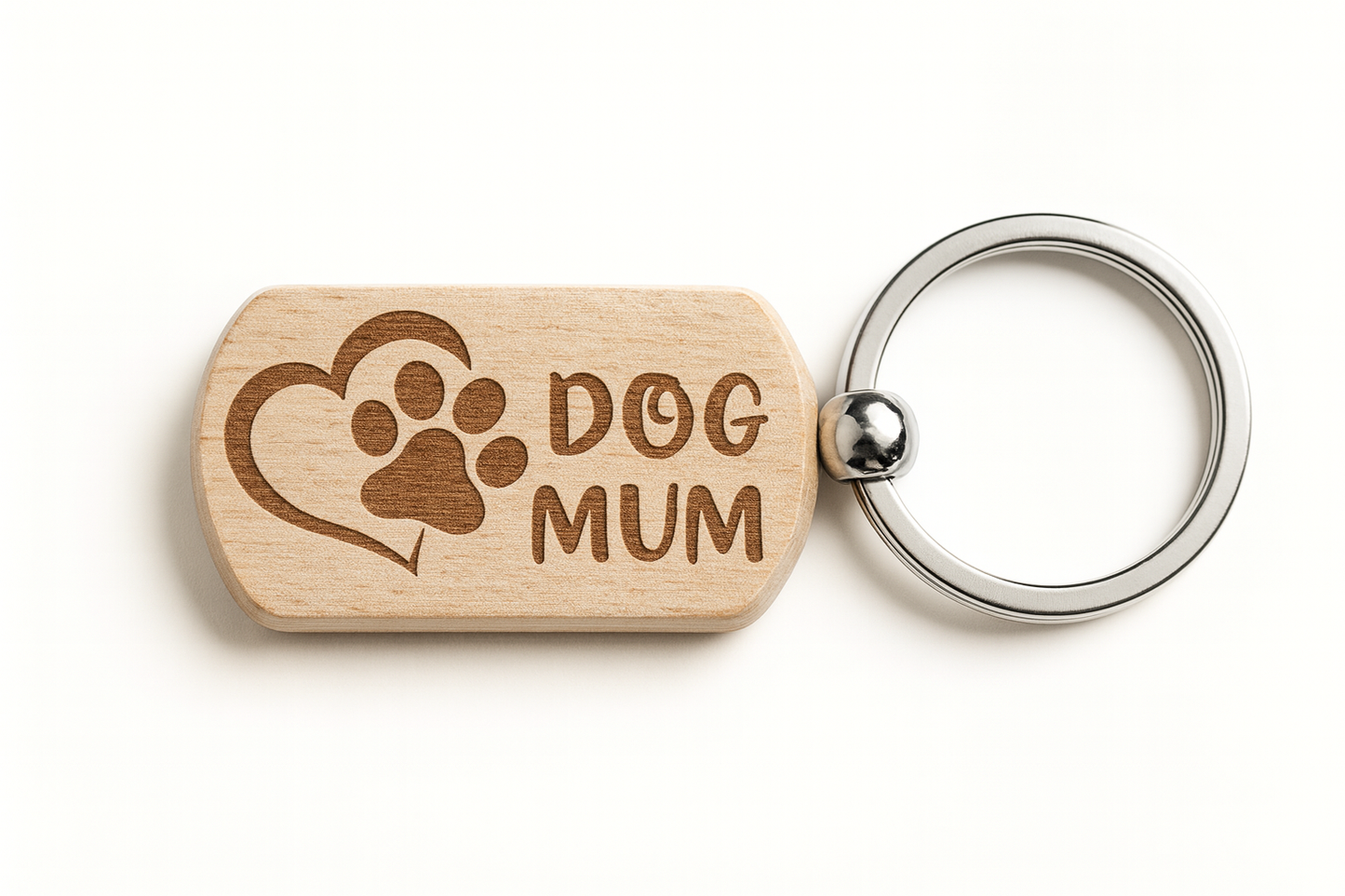 Dog Mom Keychain