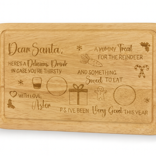 Personalized Santa Board